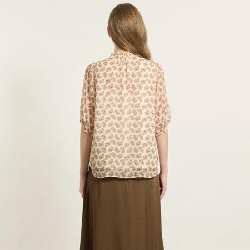 Bcbg Paisley Silk Blouse B5f7b411
