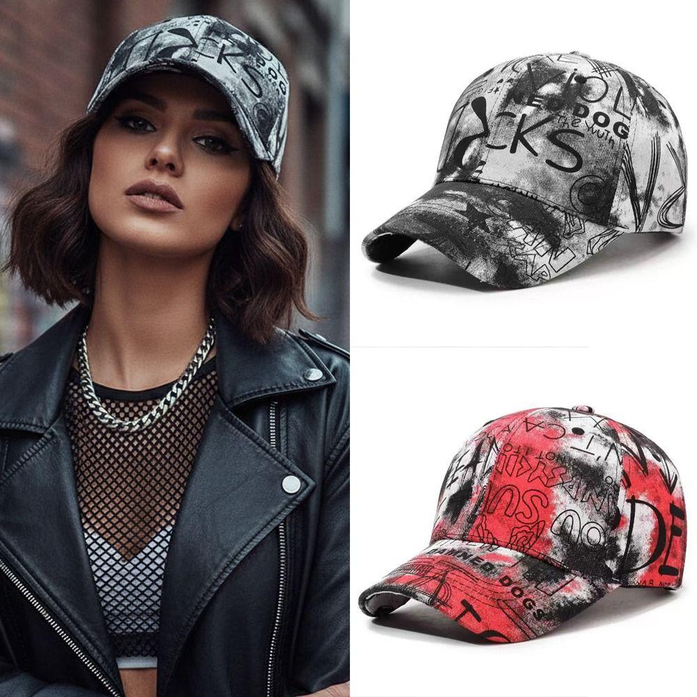 Adjustable Visor Peaked Cap Cotton Streetwear Cap Trendy Brand Baseball Hats For Man Women Unisex