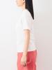 Beams Boy S/S TEE Basic T-Shirt, Women's, OFF_WHT, 13040204654