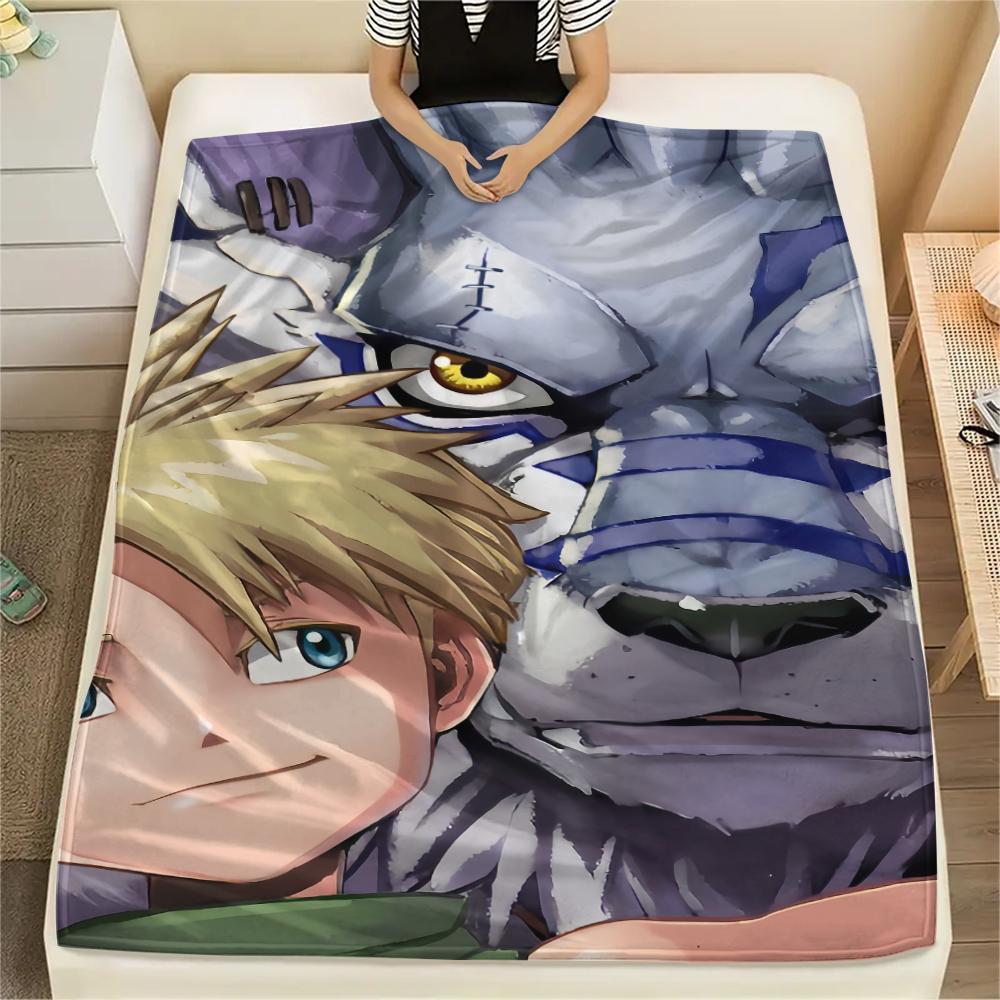 Digimon Friendship Blanket, Digimon Fan Soft Throw, Ideal Gift