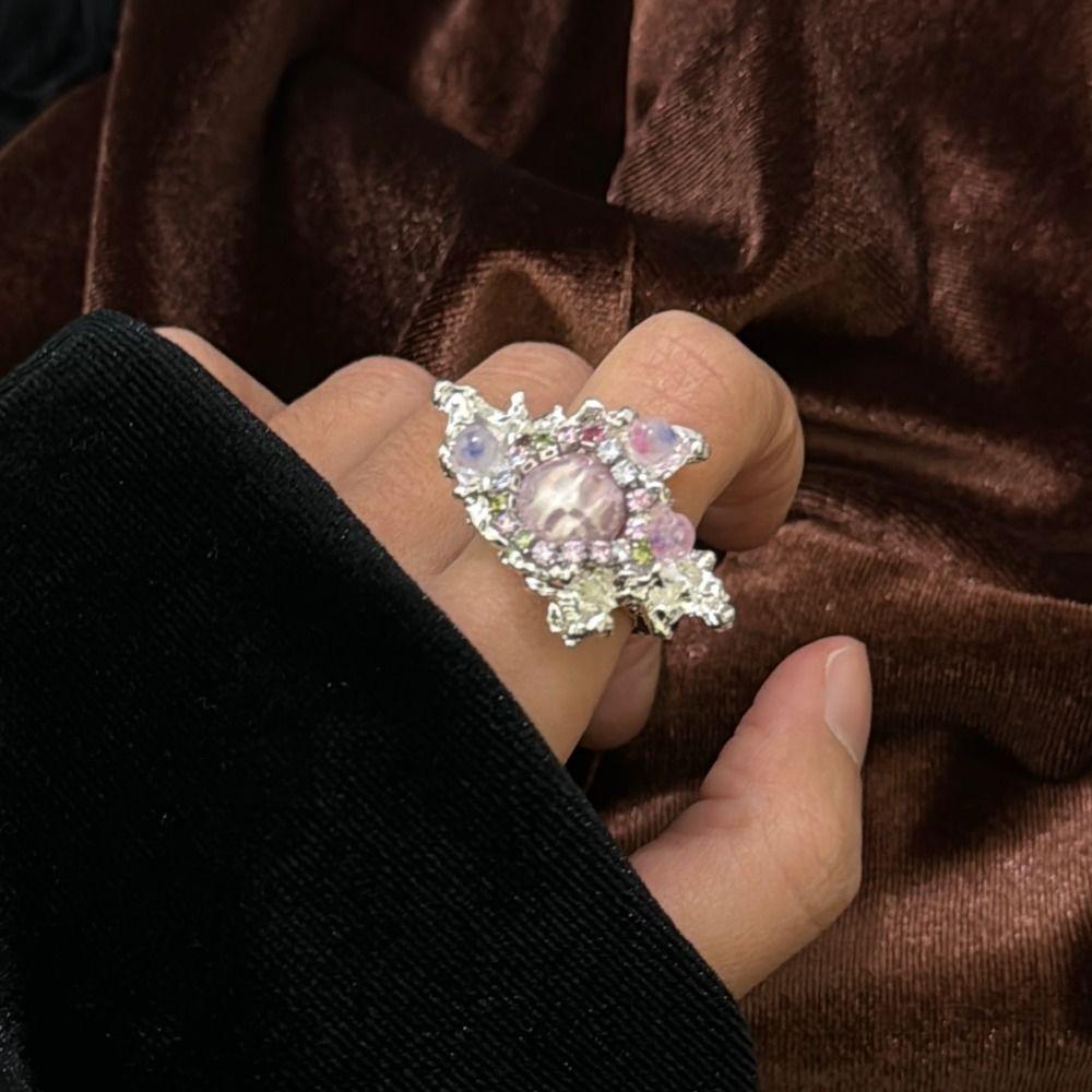 Кольцо с имитацией жемчуга «ракушка» Exaggerate, женское разрезное кольцо, аксессуары в стиле «океан» на лето