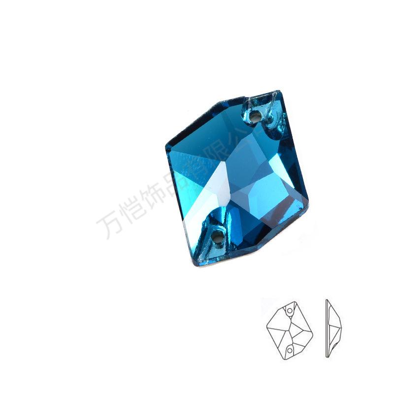 Высококачественная имитация австрийского стекла особой формы K9 Ручная швейная дрель Diy Beauty Polygon Аксессуары для одежды Аксессуары