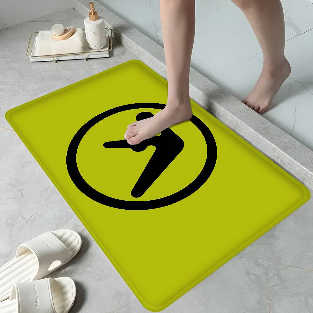Classic Singer A-Aphex T-Twin Entrance Door Mat Nordic Style Bedroom Living Room Doormat Home Balcony Modern Home Decor