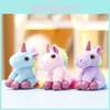 Mini Plush Unicorn Doll Key Chain Pendant For Girls Gift And Collector Item