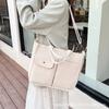 Women's Bag Tote Bag Corduroy Handbag New Shoulder Bag Stylish and Simple Messenger Bag Large Capacity