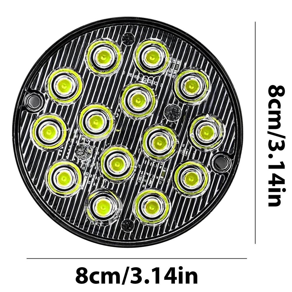 Фонари для грузовиков IP67 Водонепроницаемые предупреждающие фонари с 14 светодиодами, привлекающие внимание, высокая яркость, 2 режима освещения для грузовиков
