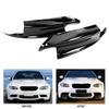 Pair Front Bumper Spoiler Lip Deflector Splitter Fit for E90 E92 E93 M3 2007?2012Glossy Black