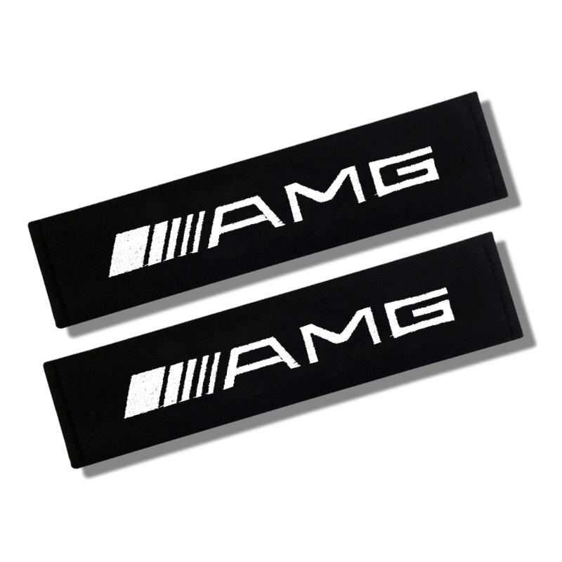 NSY2 Car Seat Belt Creative Seat Belt Shoulder Seat Belt Cover Car Interior Decoration For Mercedes Benz AMG GLE GLS CLA CLE GLC CLS