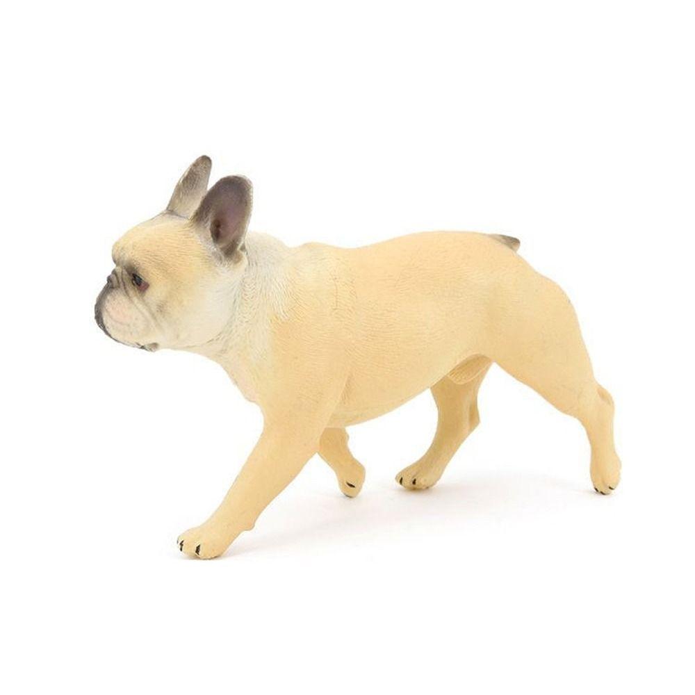 Реалистичная модель животного собаки Фермерская собака Французский бульдог Фигурка Щенок Домашний питомец Бульдог Фигурка Домашний декор