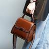 New Style Trendy Leather Women's Bag Fashionable Handbag Versatile Shoulder Bag Crossbody Bag Women