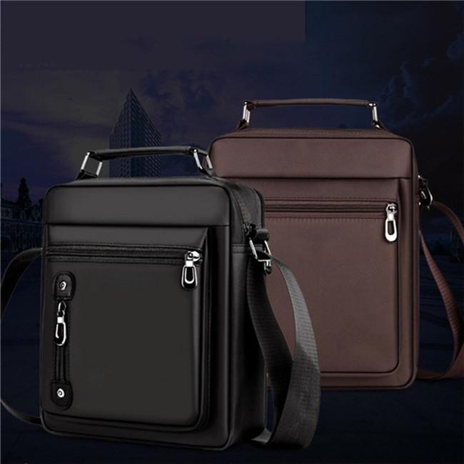 Мужская деловая повседневная сумка через плечо Водонепроницаемая сумка через плечо из оксфордской ткани