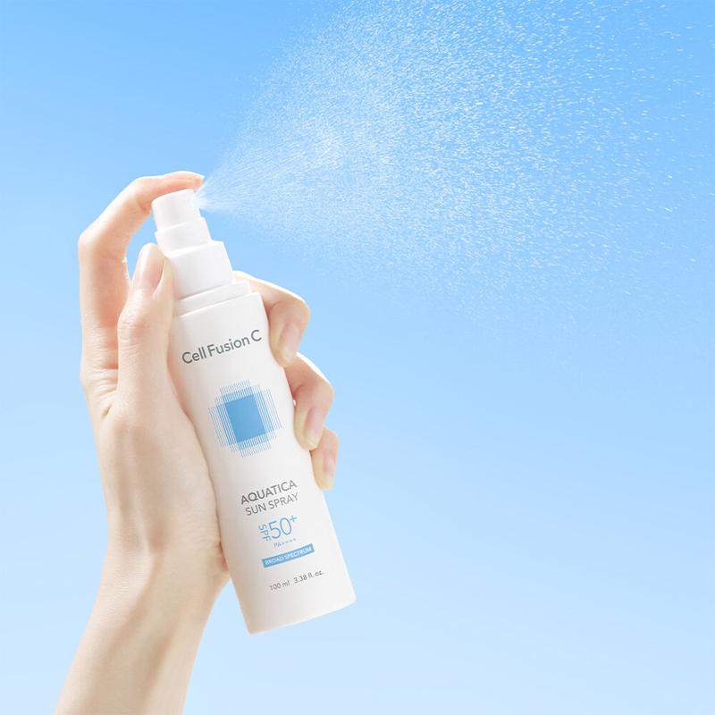 Cell Fusion C Aquatica Солнцезащитный спрей SPF 50+ PA++++ 100 мл