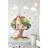 Tree House Tale Kids Room Wall Sticker