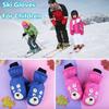 Windproof Children Ski Gloves Thick Warm Sports Gloves for 5-8 Years Old Kids Boys Girls