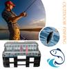 Fishing Tackle Box Portable Multi-compartment Lure Storage Box Large Capacity Lure Organizer Gift for Fishing Enthusiasts Anglers