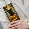 Funny Animal Cartoon Halloween Cat Cell Phone Case for Samsung Galaxy S26 Ultra S25 S24 S23 S22 S21 S20 Note10 Cover