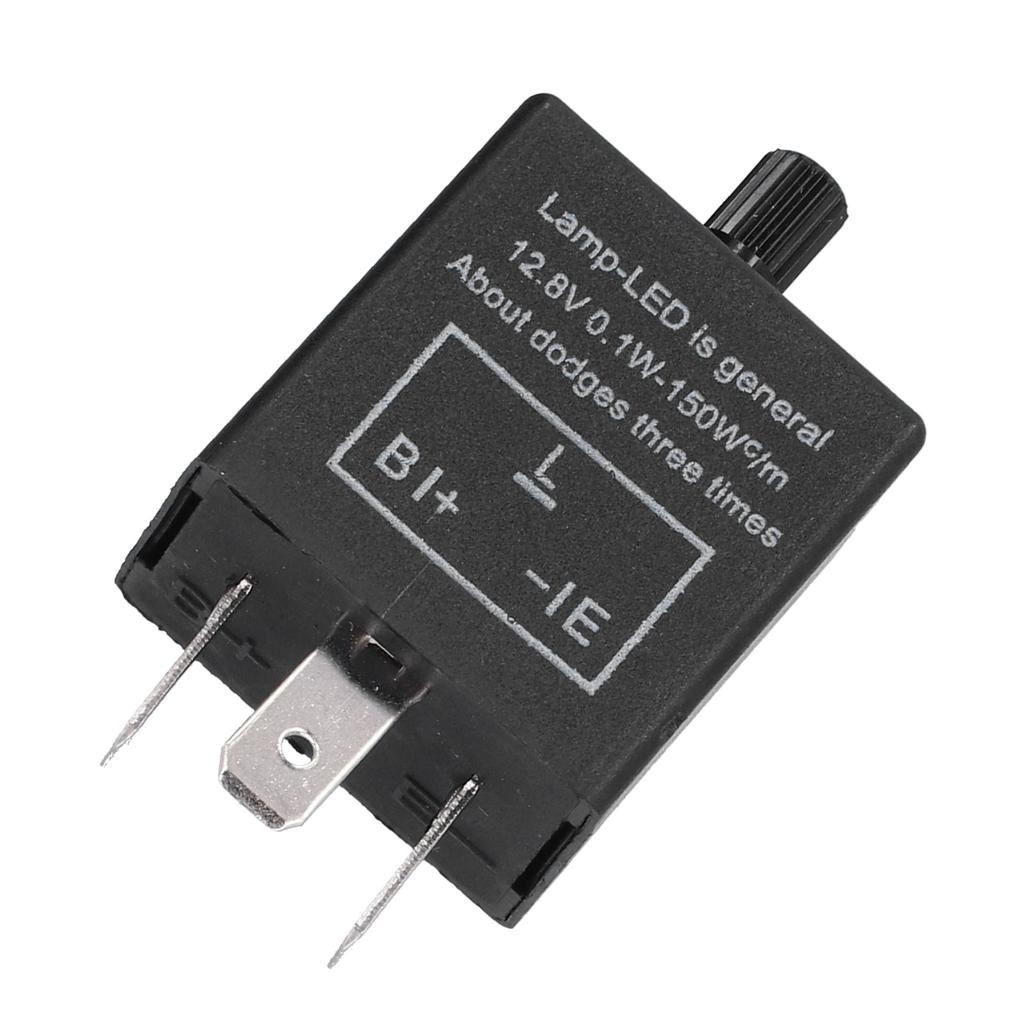 LED Flash Relay for Turn Signal Light Adjustable Frequency AntiFlashing Equipment CF13JL02