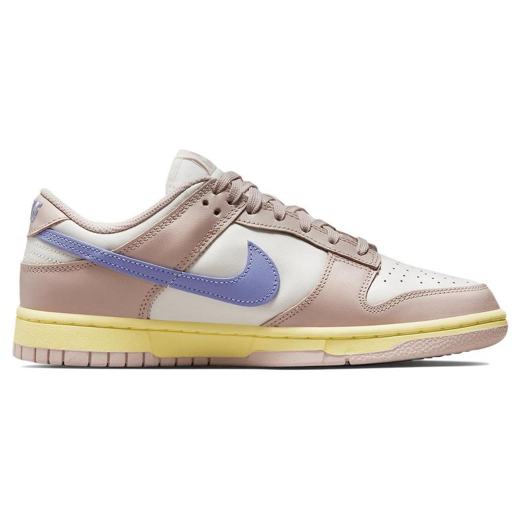 Nike Dunk Low Розовые Женские Оксфордские Кроссовки Phantom Lemon-Wash Light-Thistle DD1503-601