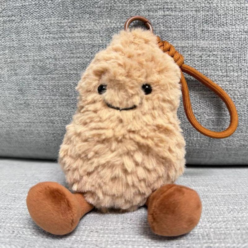 Британская j кукла-арахис забавная кукла-арахис подушка-игрушка плюшевая игрушка сумка плюшевый кулон арахис