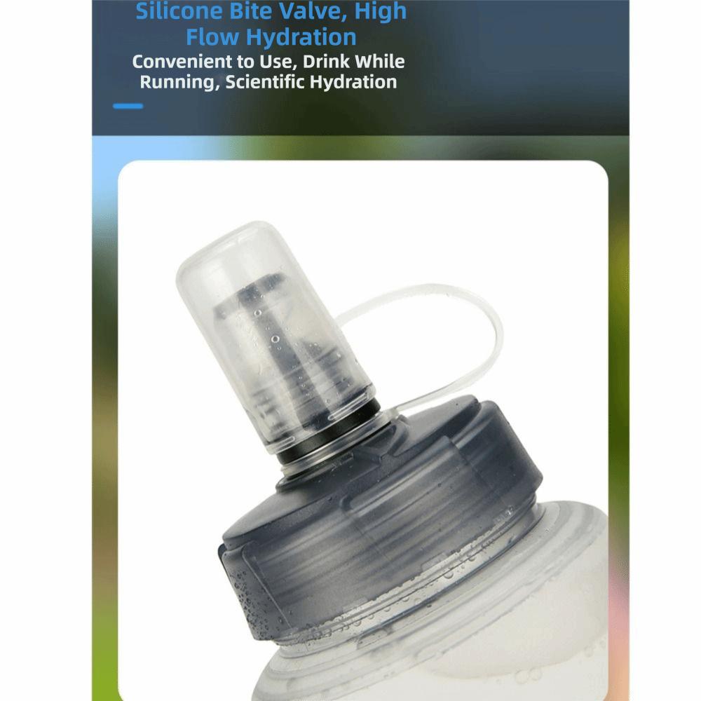 Lightweight Folding Sport Water Bottle 250/500ml Running Water Cup Soft Water Bag Outdoors