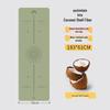 Нескользящий резиновый коврик для йоги OEING с разметкой Мандала