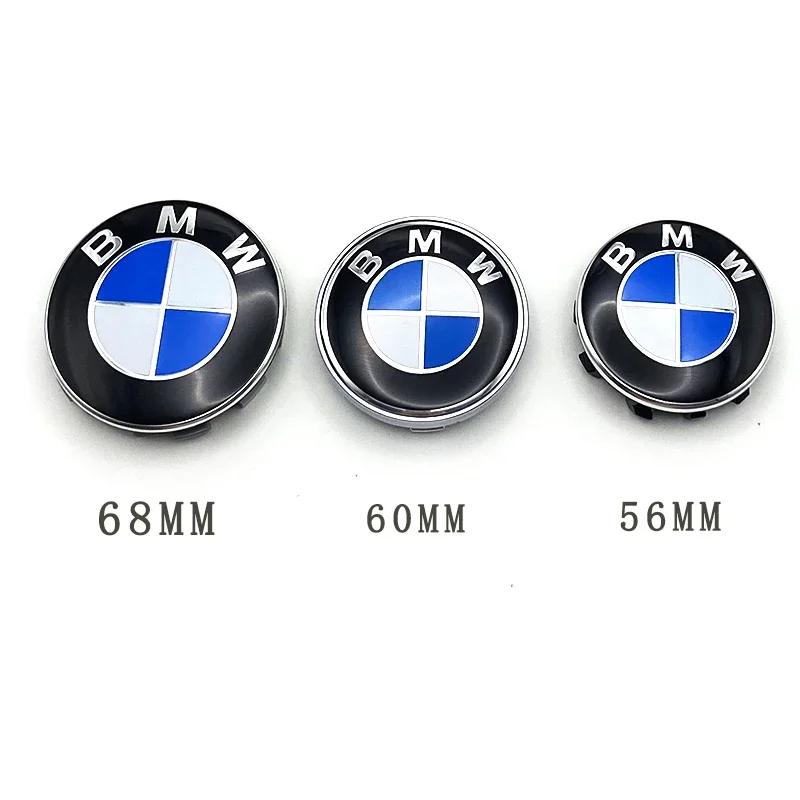 4 шт. 56/60/68 мм Колпачки на ступицу колеса автомобиля Крышка колеса Для BMW E36 E39 E46 E60 E90 E90 F01 F30 E93 G01 G20 G21 G30 G11 F15 X5 X3