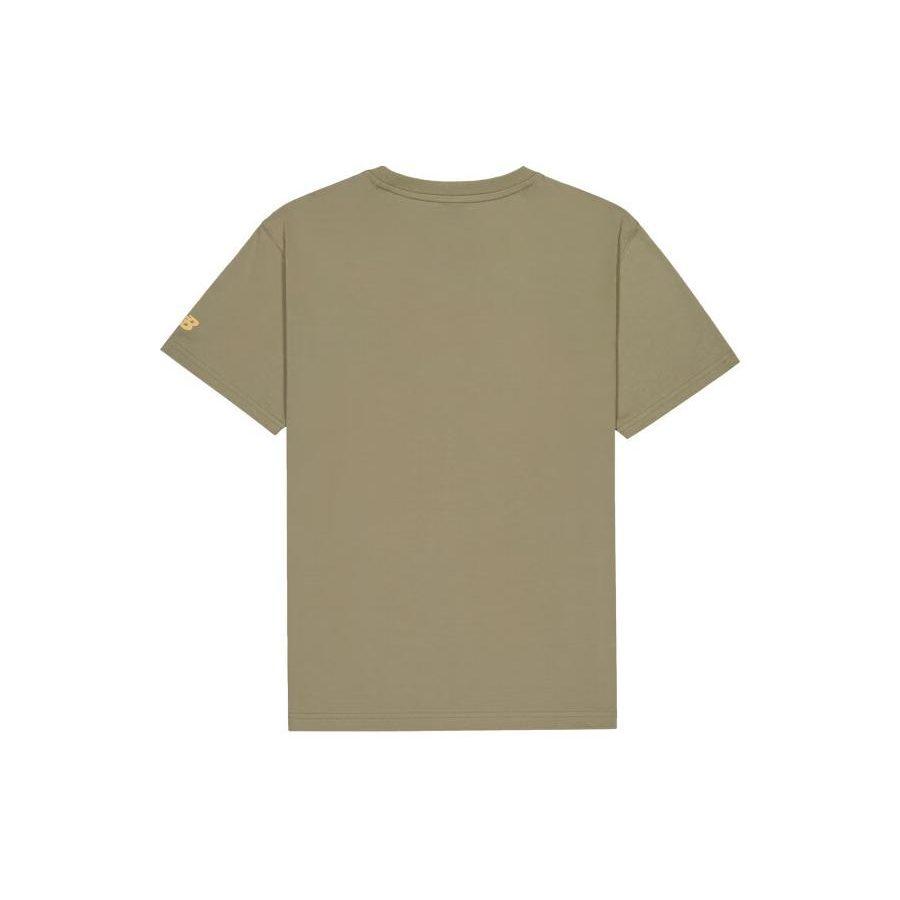 New Balance Футболка мужская оливково-зеленая AMT41360-CGN