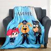 Customizable Sheriff Labrador2 Throw Blanket – Personalized Name, All-Season Cozy Snug Blanket, Machine Washable, Personalized Blanket