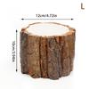 Resin Imitation Wood Plant Pot Vintage Round Table Decorative Style Flowerpot Fake Tree Bark Succulent Plants Creative Container