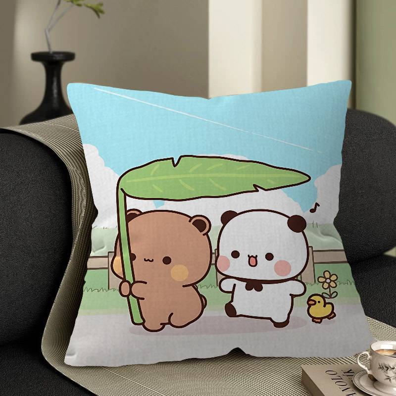 Bubu And Dudu Pillow Anime Pillow Sofa Bed Head Pillow Cover Cushion Cover 45X45 Cm Fashion