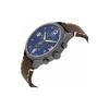 Tissot Soko Collection Мужские кварцевые часы Часы 45 мм Синий циферблат Корпус из нержавеющей стали Кожаный ремешок T116.617.36.047.00