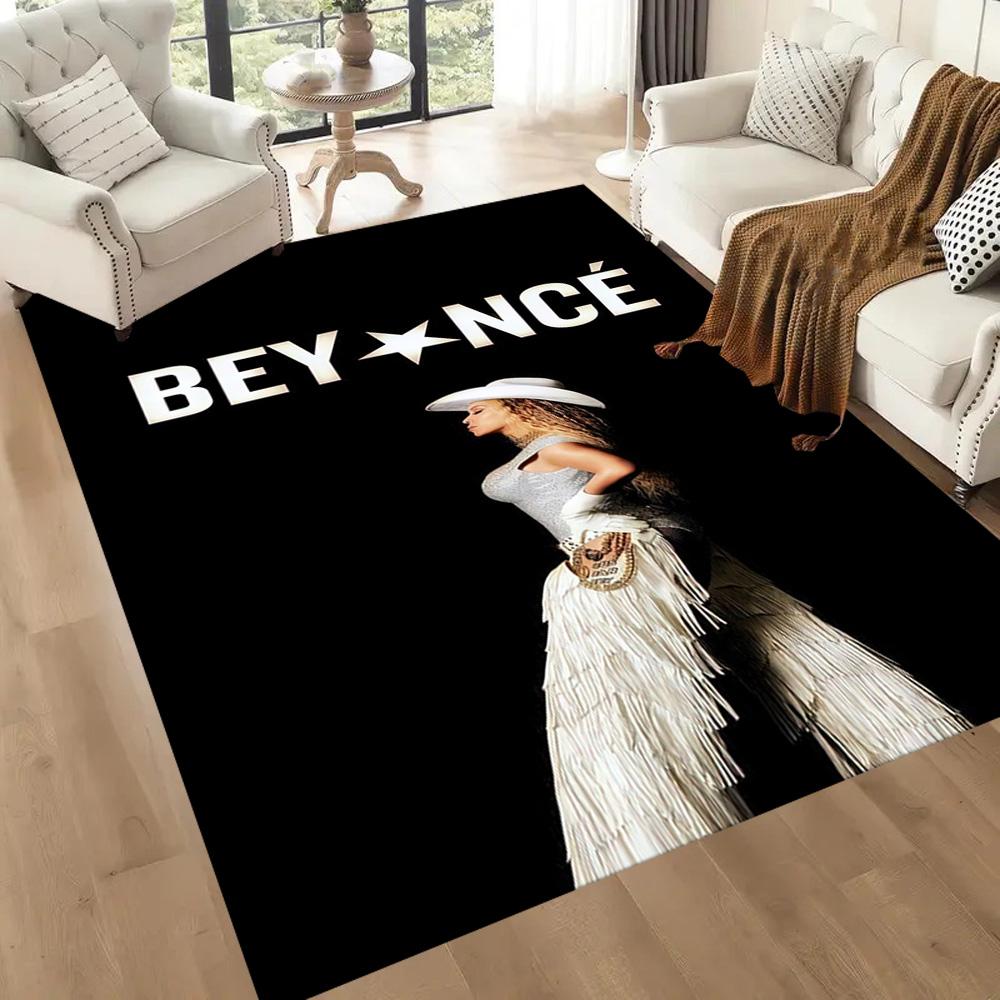 Beyoncé Square rugs are a great choice for living rooms, bedrooms, home décor, and as gifts.