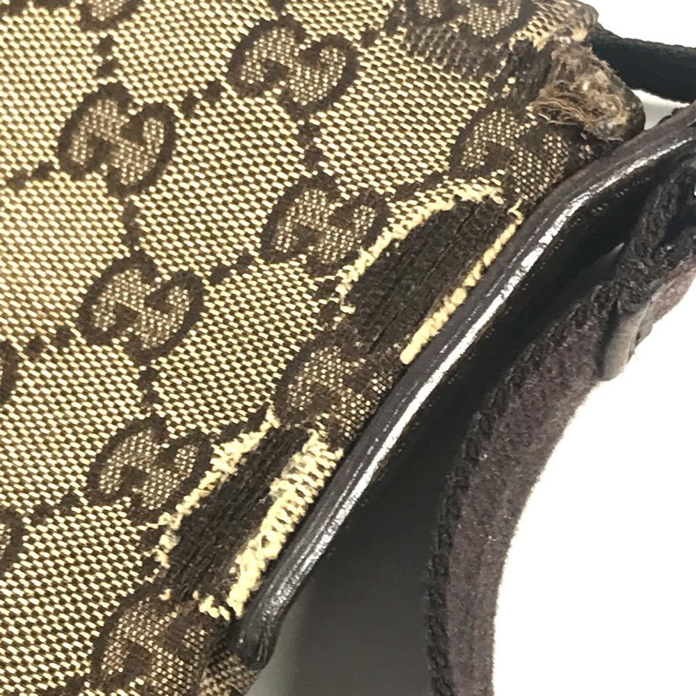 Gucci 145857 Сумка через плечо Почтальонка Наплечная сумка Бежевый/Серебряная фурнитура