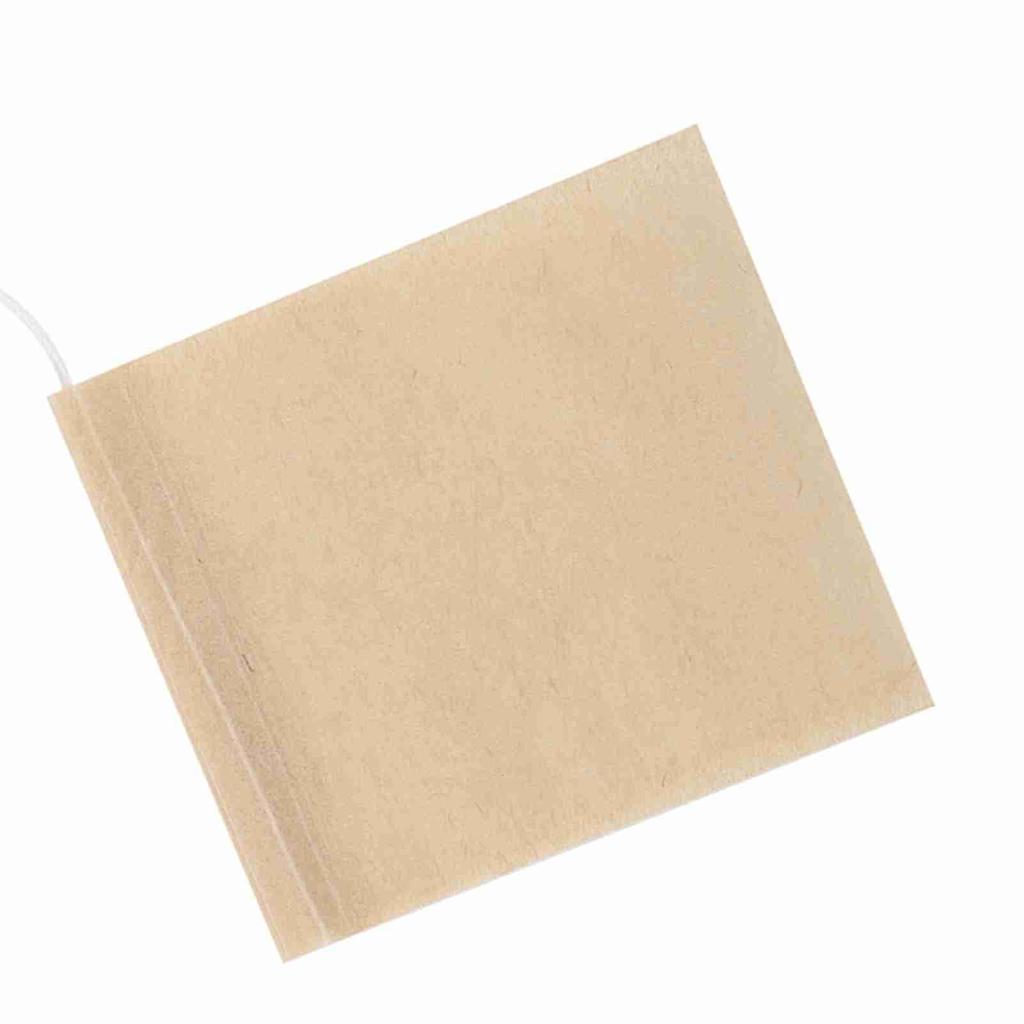 100 шт. одноразовых пустых чайных пакетиков с фильтром-заварником с завязкой для листового чая  (L)