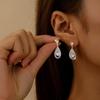 Серьги-подвески 'Капля воды' Темперамент Личность Простые Универсальные Серьги для офиса Женские Аксессуары