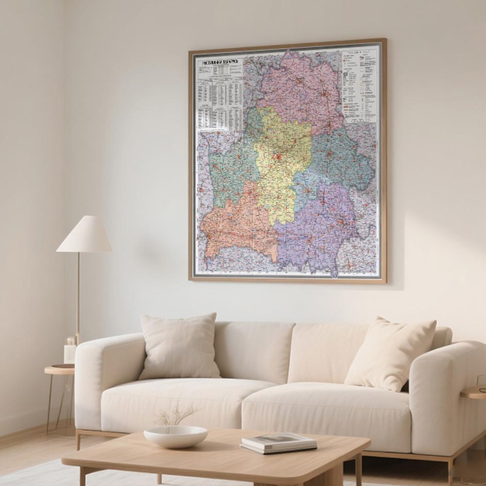 Русско-белорусская карта-административная карта Декоративная картинка для путешествий, Учебное пособие, Фон для фотосессии