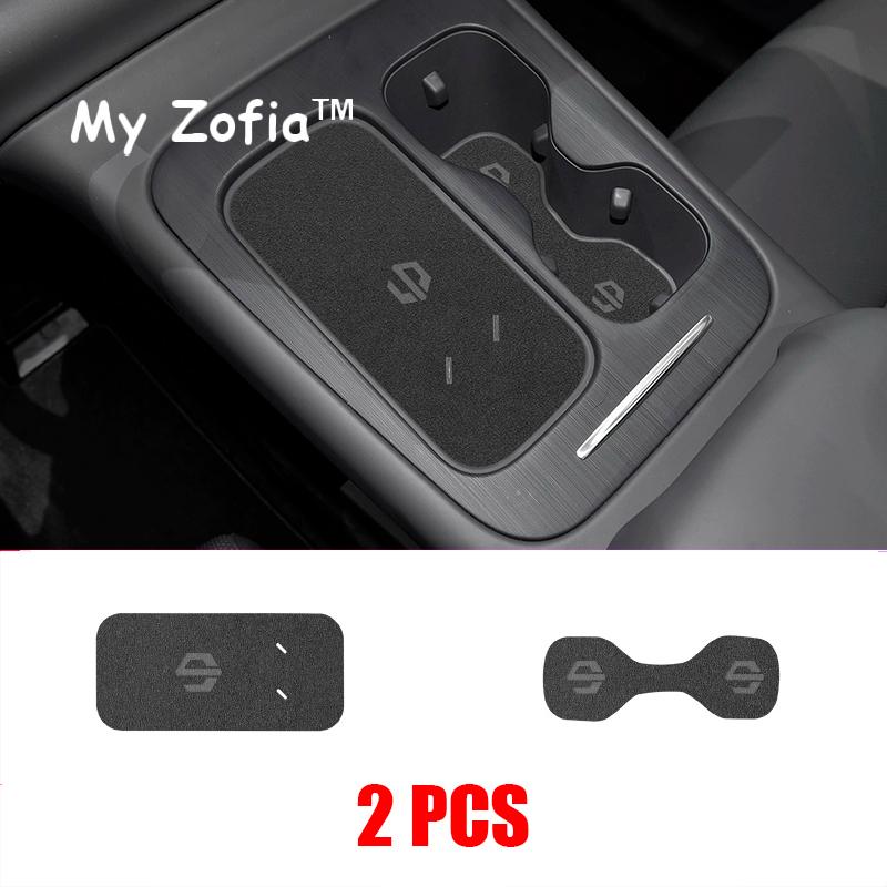 Для Leapmotor C10 2024 2025 2026 Автомобильные подставки под стакан Водонепроницаемые Противоскользящие Держатели для стаканов в машине Кожаные коврики Аксессуары