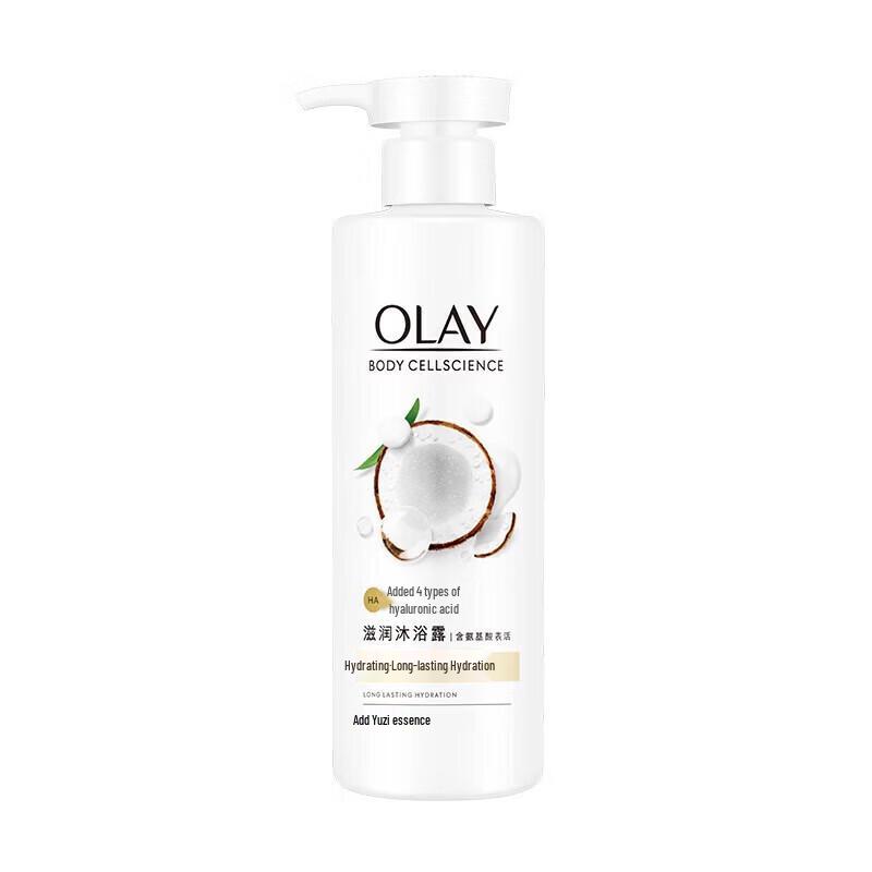 Olay Увлажняющий гель для душа с кокосовым молоком