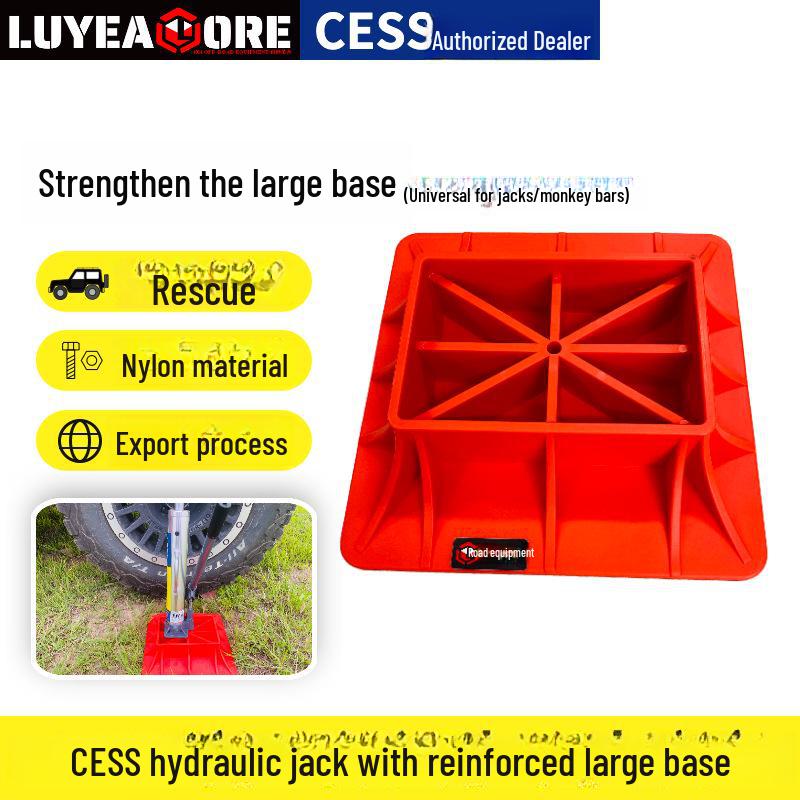 Вертикальный гидравлический домкрат CES: Внедорожный шиномонтажный подъемник и спасательное оборудование