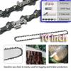 10Inch Chainsaw Chains Guide Bar/guide Plate Saw Chainsaw Chain Semi Chisel Electric Chainsaw Spare Parts Garden Wood Branch Cutting Tool