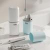 Travel Mouthwash Cup Portable Toothbrush Holder Home Use Toothbrush Cup Couples Wash Cup Toothbrush Case for On-the-go Oral Care