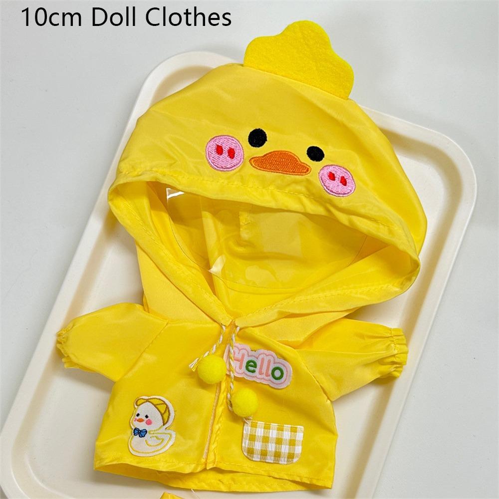 Replacement Outfit Dolls Clothing Set Outdoor Raincoat Plush Dolls Clothes Doll's Accessories