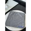 Missclean (1 Pc) Microfiber Kitchen, Counter Cloth Gray Checkered