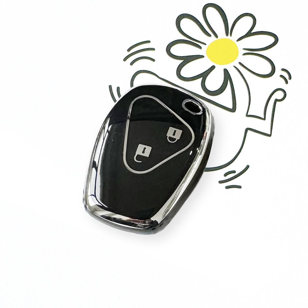 Чехол для ключей от автомобиля для пары, подходит для Renault Megane Modus Espace Laguna Duster Logan Dacia Sandro Fluence Clio Kango Nissa