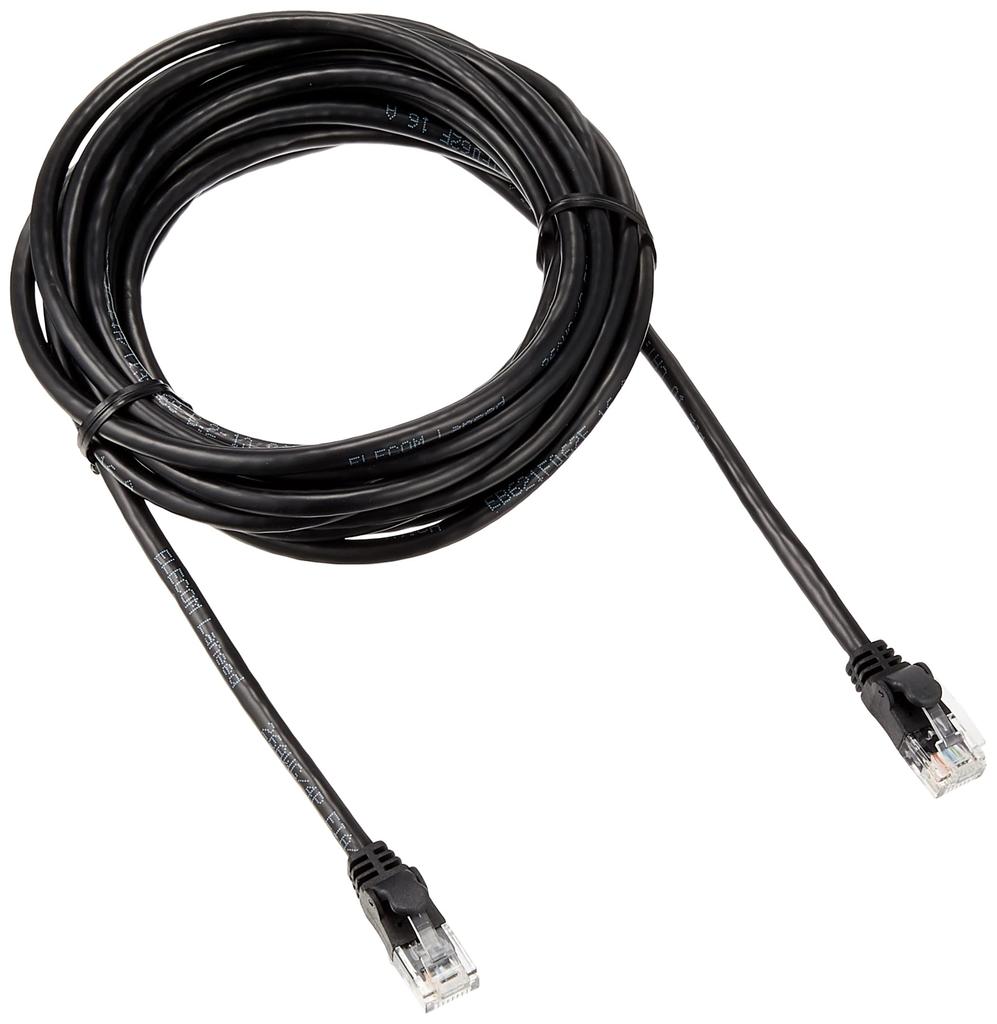 Elecom Кабель LAN CAT6A 5 м, разъем для предотвращения поломки ногтей, мягкий черный LD-GPAYC/BK5