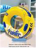 Adult Large Thickened Handle Lifebuoy Inflatable Double Airbag Swimming Ring - New Style