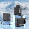 Зарядное устройство 30 Вт USB C PD, 6 портов, 240 Вт, адаптер Type C для нескольких устройств, для дома, офиса, общежития