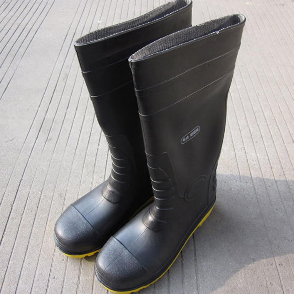 Водонепроницаемые нескользящие высокие резиновые сапоги для сада и стройки (43)