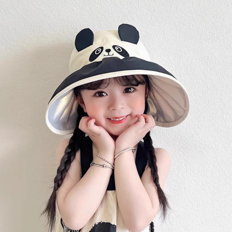 Kids' Wide Brim UV Protection Sun Visor Hat – Summer Lightweight Hat for Boys and Girls