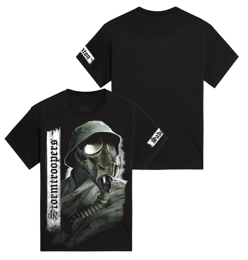 Y2k Уличная одежда Харадзюку Повседневная хлопковая одежда Футболка с принтом группы Heavy Metal Футболки с принтом «Солдат Небес» Оверсайз унисекс